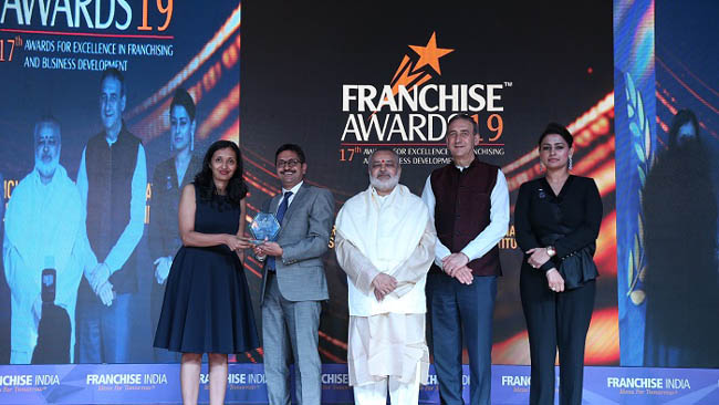 NIIT Recognised as Vocational & Skill Development Training Institute at Franchise Awards 2019