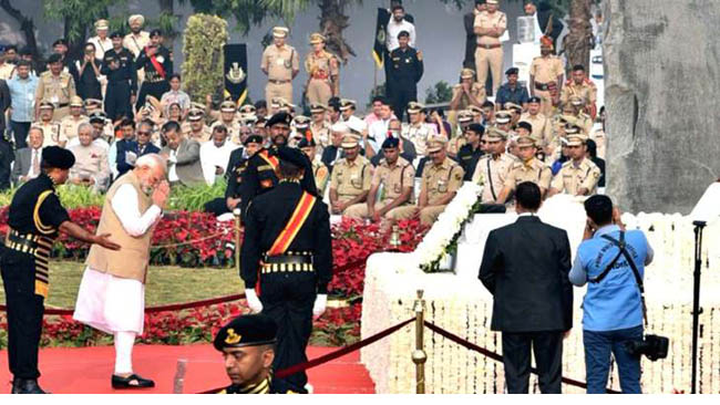 National Police Day: PM recalls valour of policemen