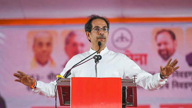 Uddhav stresses 50-50 formula for sharing power with BJP