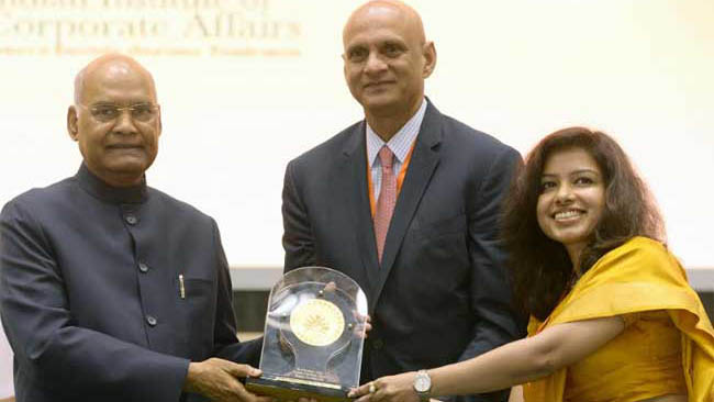President of India Presents National Corporate Social Responsibility Awards
