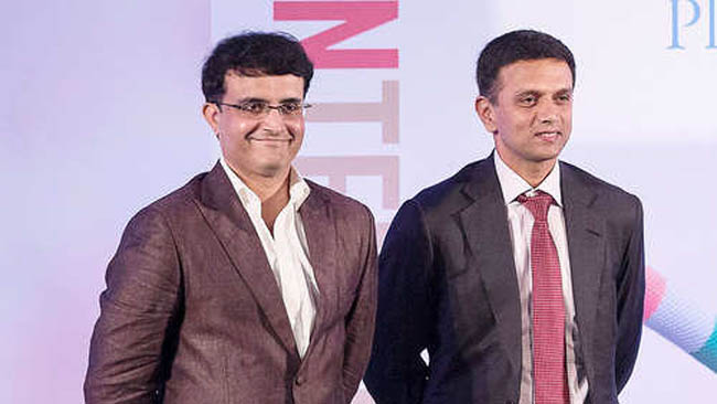 Discussing Roadmap: Ganguly to meet NCA head Dravid