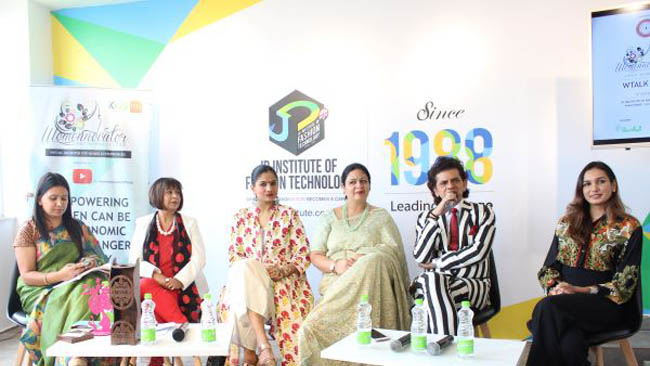 An integral Talk show conducted by JD Institute of Fashion Technology on women entrepreneurship