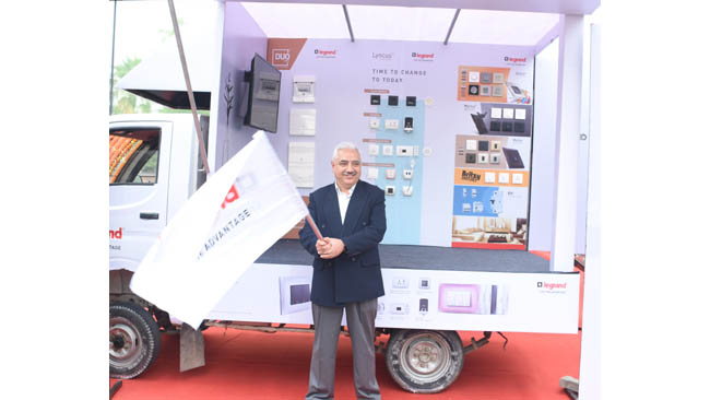 Legrand India flags off retail roadshow across 50 cities; Showcasing a wide range of product offerings