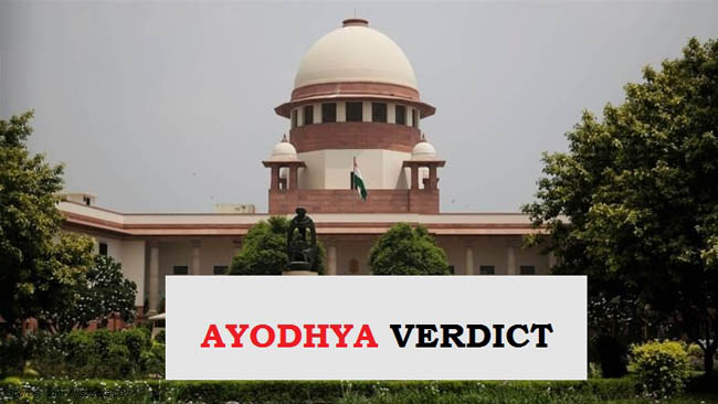Ayodhya verdict historic: Raj CM