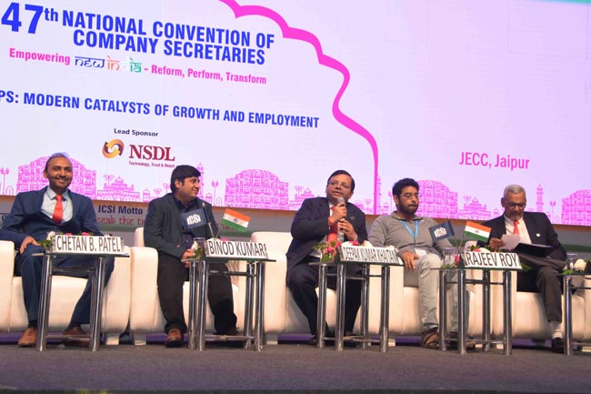 ICSI’s 47th National Convention of Company Secretaries witnesses many intellectual discussions at day 2