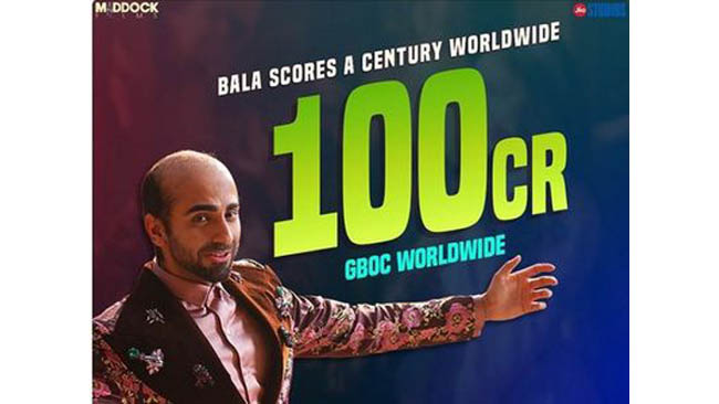'Bala' enters Rs 100 crore club