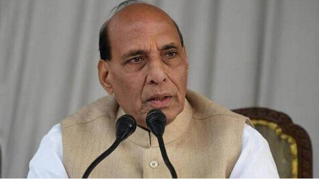 If violence continues, govt will give befitting reply: Rajnath