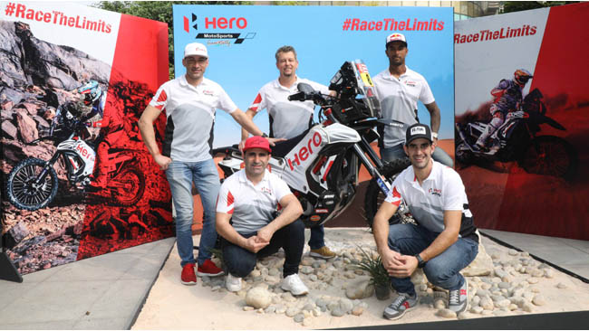 Hero MotoSports Team Gears up for its fourth consecutive Dakar rally