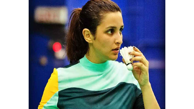 Parineeti makes a comeback on badminton court as 'Saina' post injury
