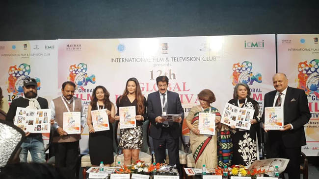 Actress Samikssha Batnagar bags Best actress award at 12th Global Film Festival Noida