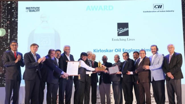 KOEL Awarded CII EXIM Bank Award for Business Excellence 2019