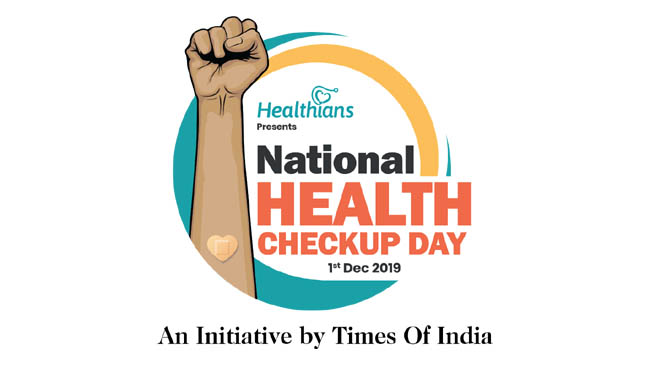 Times of India & Healthians to celebrate National Health Check-up Day with free health check-ups on December 1st