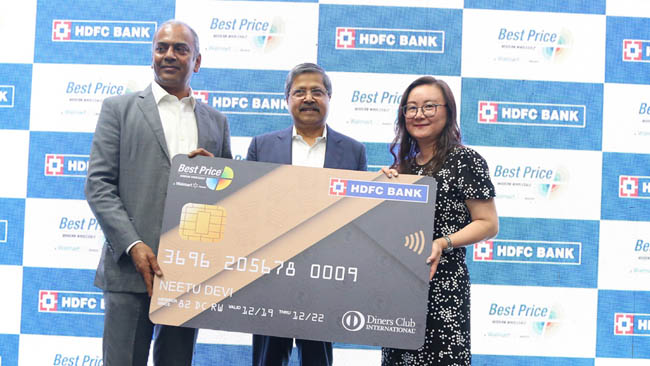 Walmart India Hdfc Bank Announce Co Branded Credit Card