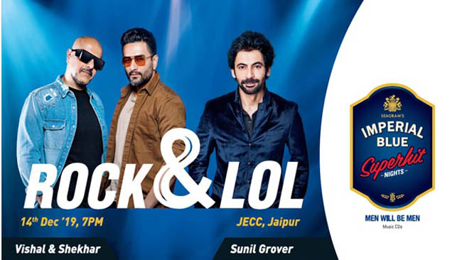 Adding laughter to its tune(s), Imperial Blue Superhit Nights reaches Jaipur