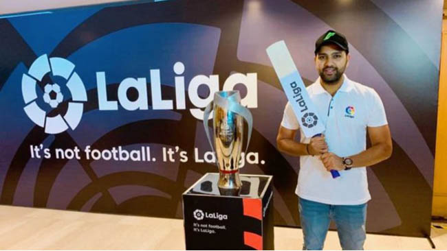 Rohit named La Liga's first India brand ambassador