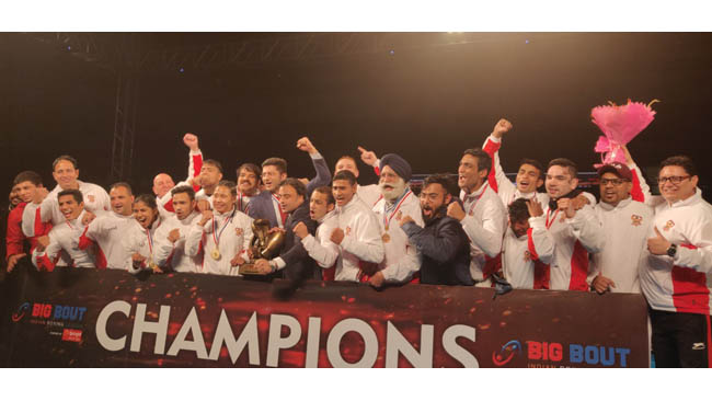Gujarat Giants wins the maiden Big Bout Indian Boxing League 2019 title