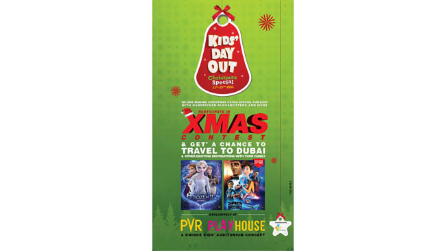 PVR Cinemas Brings Christmas Cheer Early With "Kids Day out- Christmas Special" Exclusively in PVR Playhouse