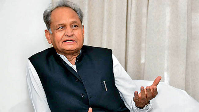 'British informers' questioning Cong's legacy: Gehlot