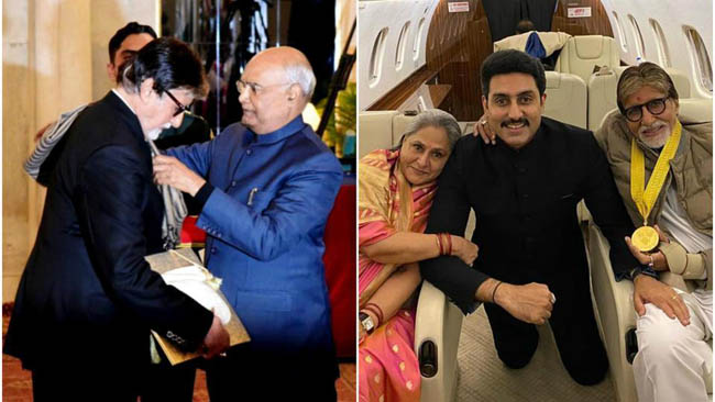 Amitabh Bachchan pens heartfelt note on receiving Dadasaheb Phalke Award, son Abhishek shares priceless family photo