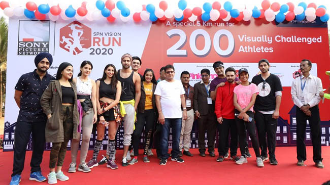 Sony Pictures Networks India Organizes the ‘SPN Vision Run 2020’ for Visually Challenged Athletes in India