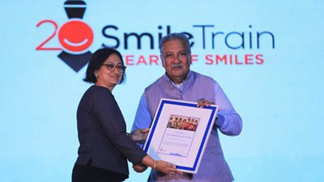 His Highness Maharaja Gaj Singh II of Marwar - Jodhpur Supports Smile Train India as Goodwill Ambassador