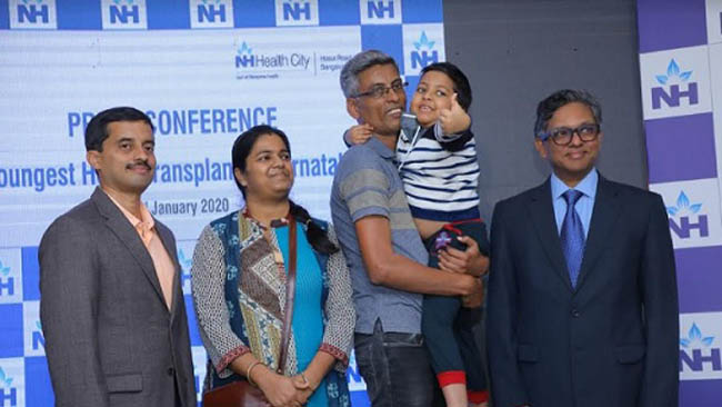Narayana Health City Performs Karnataka’s Youngest Heart Transplant