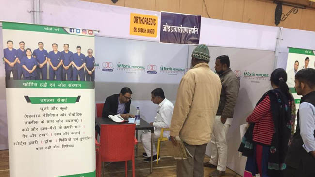 ‘Mega Health Camp’ offered Free Medical Services to over 550 people in Jodhpur- organized by Fortis Memorial Research Institute, Gurugram