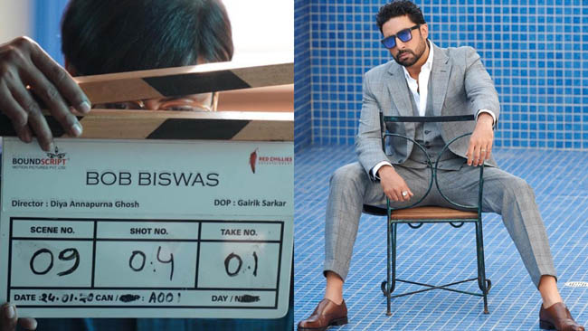 Abhishek Bachchan starts filming 'Bob Biswas'