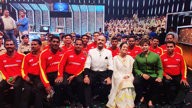 Drishti Lifeguards to be felicitated on Indian Idol Republic Day special