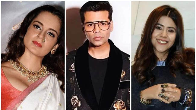 Karan Johar, Ekta Kapoor, Kangana Ranaut get Padma Shri