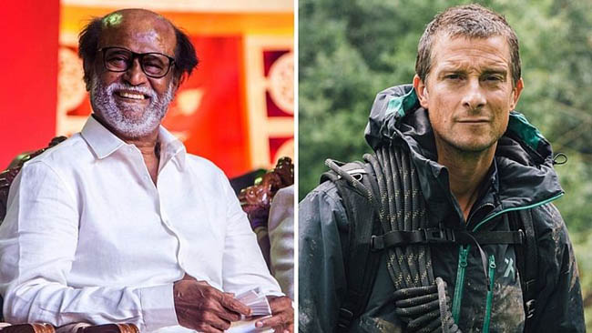 After PM Modi, Rajinikanth to feature in Bear Grylls’ Man vs Wild episode, to be shot in Bandipur