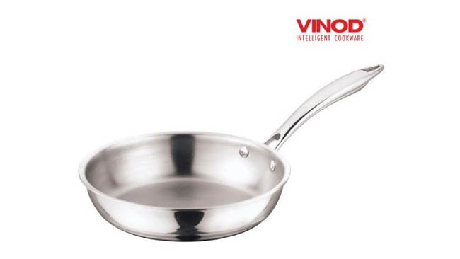 Vinod Cookware Introduces Burn Free Cooking for Indian Kitchens, with Platinum Frypan