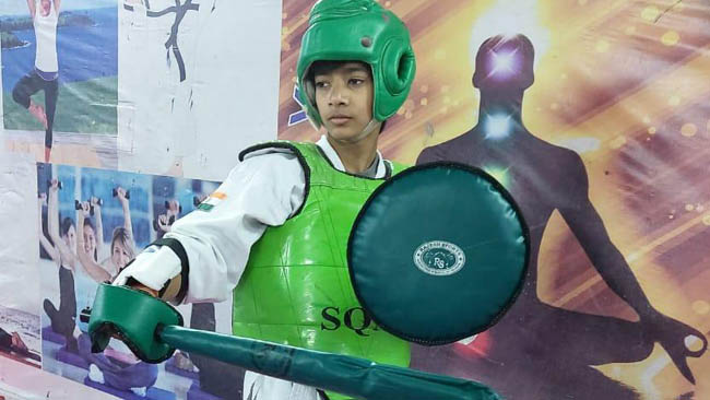 For the first time, a Martial artist from Delhi got a Place in the squad Martial Arts Games