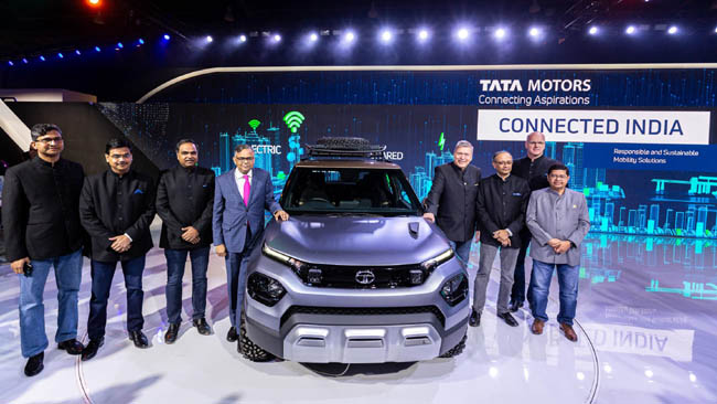 Tata Motors unveils 4 global, a pre-production preview and a commercial launch at the AutoExpo 2020