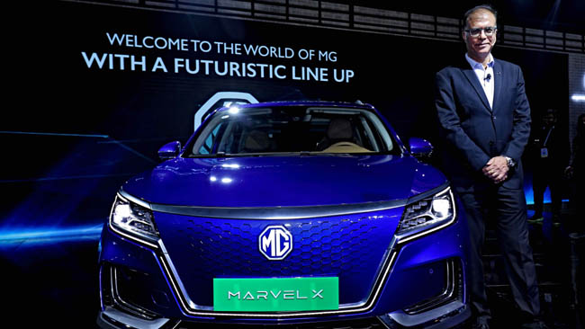 MG Motor India unveils the future of mobility with Marvel X