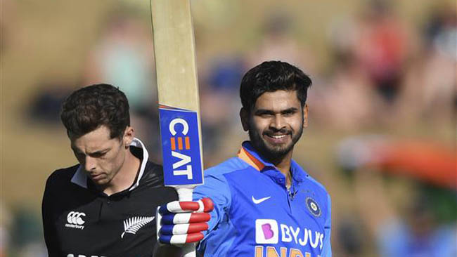 Iyer maiden ODI ton goes in vain, Kiwis record first win of India tour