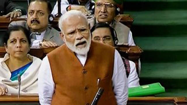 Cong, Left inciting people at protest sites: PM