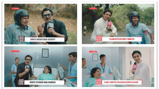 HDFC ERGO Health Unveils its TVC Campaign ‘‘Bad News - Good News’’ with Nawazuddin Siddiqui