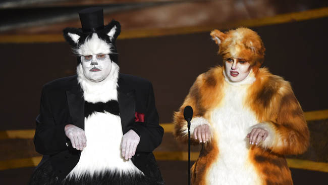 Visual Effects Society offended with 'Cats' joke at Academy Awards