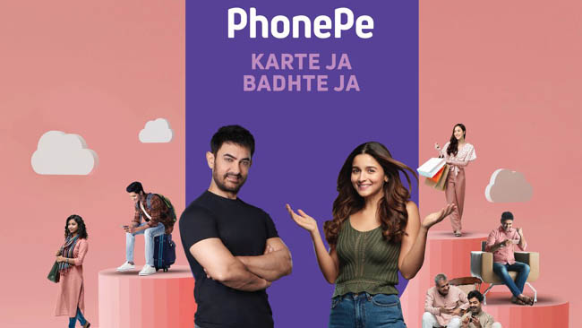PhonePe launches “Karte Ja. Badhte Ja.” with Aamir Khan and Alia Bhatt