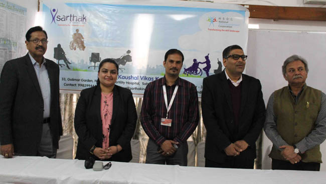 Sarthak Educational Trust empowering Divyangjan in Jaipur