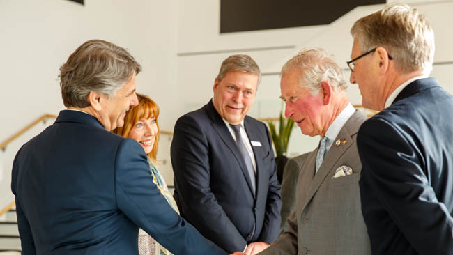 HRH THE PRINCE OF WALES OFFICIALLY OPENS THE NATIONAL AUTOMOTIVE INNOVATION CENTRE