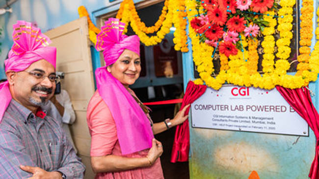CGI Inaugurates Health and Education Learning Program for the Underprivileged Students in Mumbai, India
