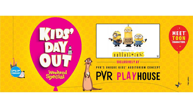 Kid’s Day Out - Weekend Special: Now, Entertaining Kids is Child’s Play at PVR Cinemas