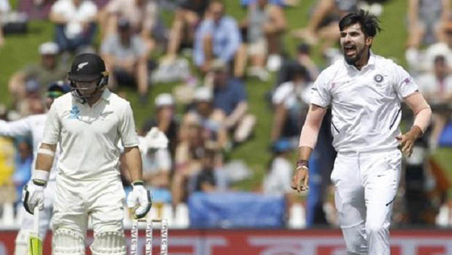 Ishant picks up two, Williamson looks solid as NZ reach 116/2 at tea