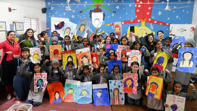 33 Artists from 12 Nationalities from Around the World Come Together to Empower Children and Youth through the Arts