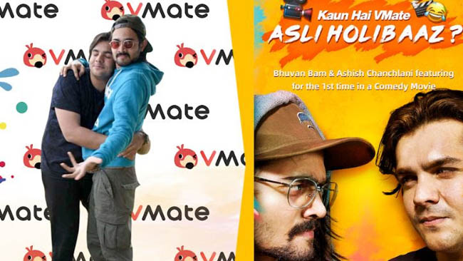 First Look of #VMateAsliHolibaaz Short Film, Starring Bhuvan Bam and Ashish Chanchlani, Released