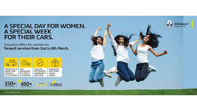 Renault India celebrates International Women’s Day