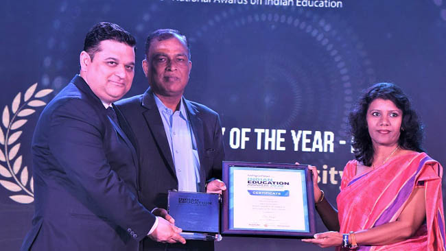 NIIT University Recognised as ‘University of the Year - North’ at Indian Education Congress and Awards 2020
