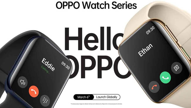 Oppo launches its first smartwatch which looks exactly like the Apple Watch